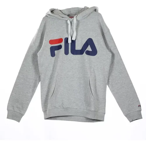 Classic Logo Hoodie Light , male, Sizes: XL, L, M - Fila - Modalova