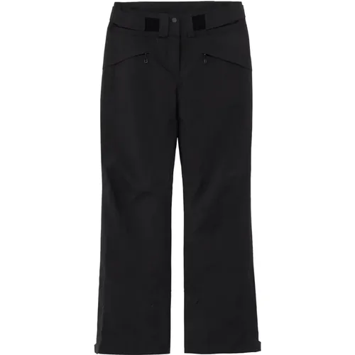 Schwarze Gore-Tex 2L Wasserdichte Hose , Damen, Größe: L - GOLDWIN - Modalova