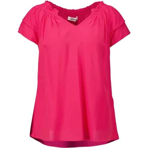 Sunrise Top with Layered Sleeves , female, Sizes: L, XL - Co'Couture - Modalova