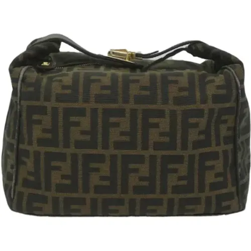 Pre-owned Canvas handbags , female, Sizes: ONE SIZE - Fendi Vintage - Modalova