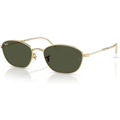 Goldenes Metallgestell Grüne G-15 Gläser , unisex, Größe: 58 MM - Ray-Ban - Modalova