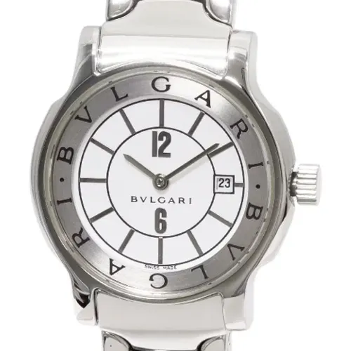 Pre-owned Metal watches , female, Sizes: ONE SIZE - Bvlgari Vintage - Modalova