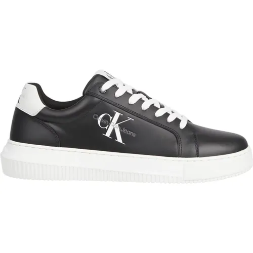 Schwarze Chunky Cupsole Sneakers , Herren, Größe: 42 EU - Calvin Klein Jeans - Modalova