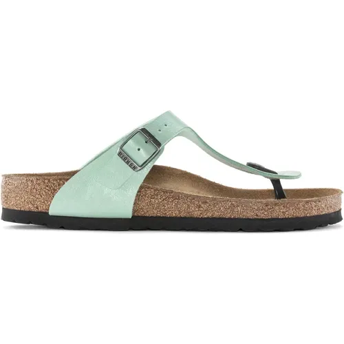 Damen Gizeh Birko-Flor Sandalen , Damen, Größe: 36 EU - Birkenstock - Modalova