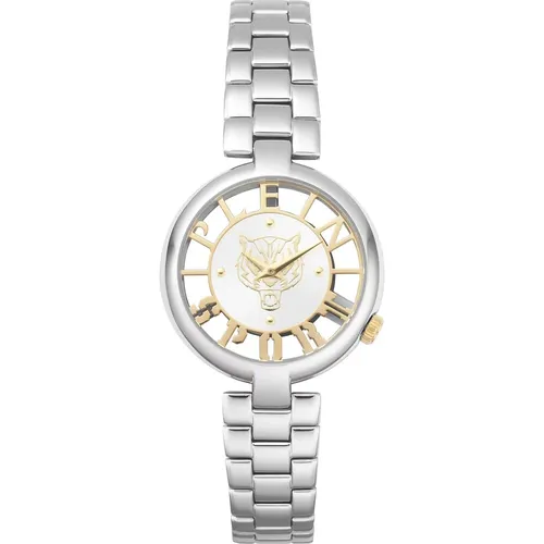 Tiger Luxe Silberne Uhr , Damen, Größe: ONE Size - Philipp Plein - Modalova
