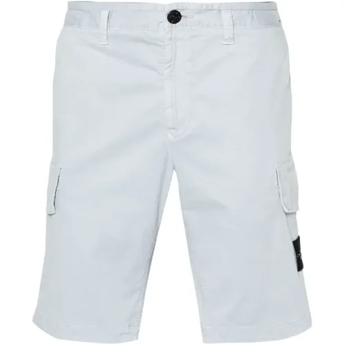Stylische Bermuda-Shorts für Männer , Herren, Größe: W32 - Stone Island - Modalova