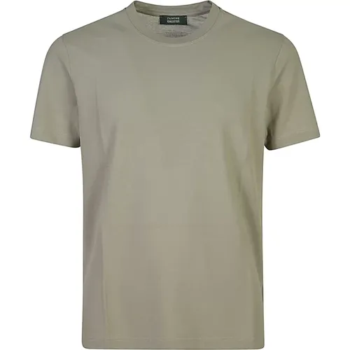 Klassische T-Shirts und Polos , Herren, Größe: 2XL - Zanone - Modalova