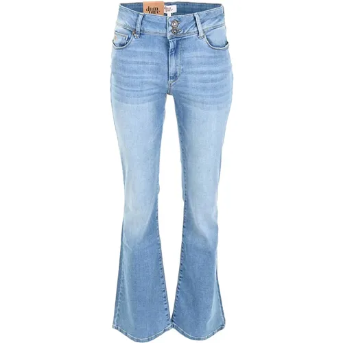 Flared Jeans , Damen, Größe: W25 - DNM Pure - Modalova