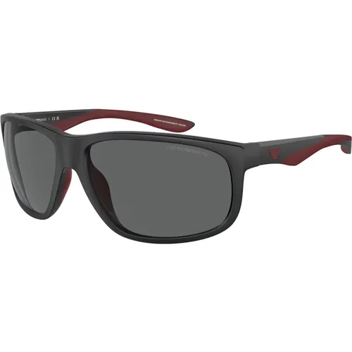 Sunglasses , male, Sizes: 65 MM - Emporio Armani - Modalova
