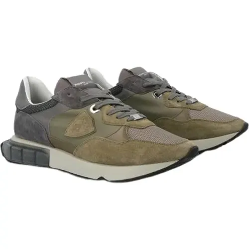 Urban Street Anthracite Running Shoes , male, Sizes: 11 UK - Philippe Model - Modalova