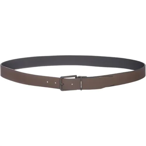 Reversible Belt Leather Sporty Day , male, Sizes: ONE SIZE - Armani Exchange - Modalova