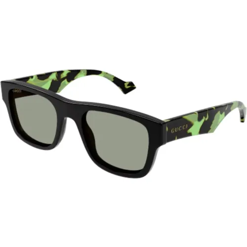 Minimalist Square Sunglasses , unisex, Sizes: 53 MM - Gucci - Modalova
