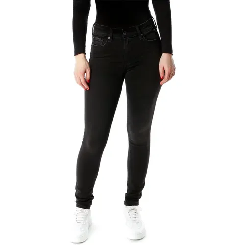 Luzien Skinny Fit Highwaist Jeans , Damen, Größe: W30 L30 - Replay - Modalova