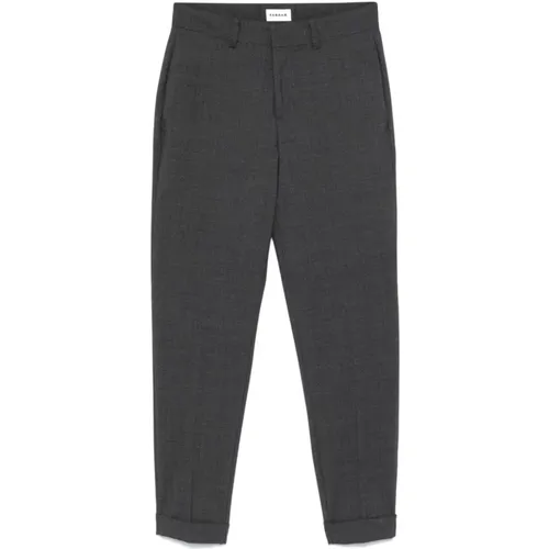 Graue Slim-Fit Hose Stilvoll - P.A.R.O.S.H. - Modalova