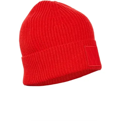 Knit Beanie Accessory Scarlet , female, Sizes: ONE SIZE - InWear - Modalova