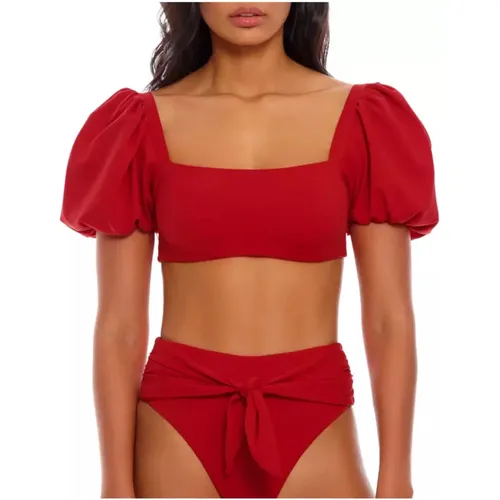 Rotes Bikini-Top Calista Stil - Agua by Agua Bendita - Modalova