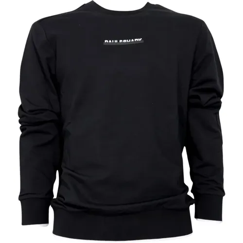 Cotton Crewneck Sweatshirt with Logo , male, Sizes: XL, L - PAUL & SHARK - Modalova