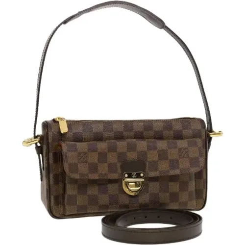 Dark Leather Chanel Handbag , female, Sizes: ONE SIZE - Louis Vuitton Vintage - Modalova