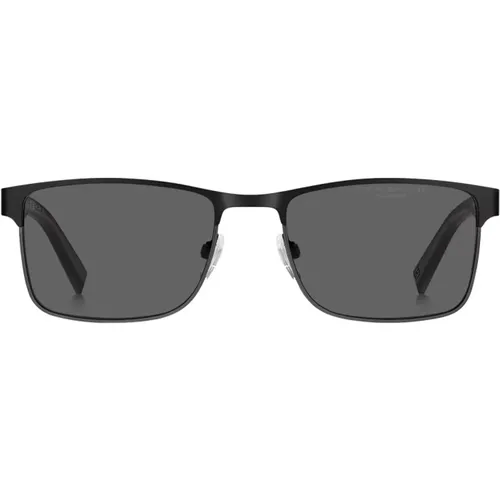 Quadratischer Metallrahmen Polarisierte Sonnenbrille , Herren, Größe: 56 MM - Tommy Hilfiger - Modalova