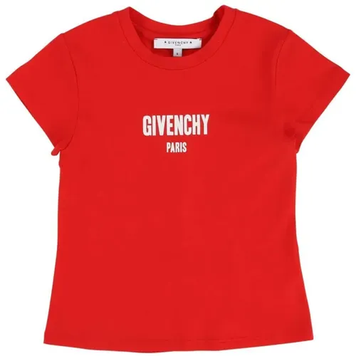 Iconic Logo Mädchen T-Shirt - Givenchy - Modalova