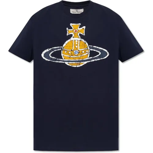 T-Shirt mit Logo Vivienne Westwood - Vivienne Westwood - Modalova