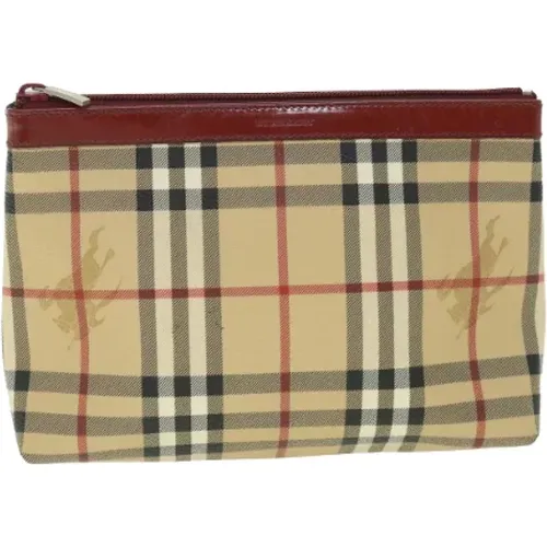 Pre-owned Leather pouches , female, Sizes: ONE SIZE - Burberry Vintage - Modalova
