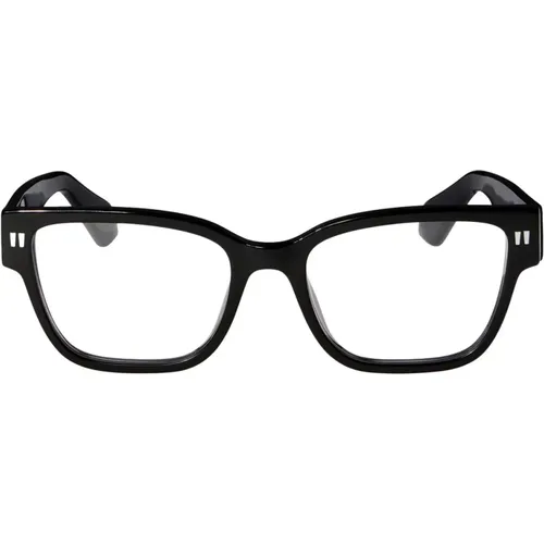 Stylish Glasses Frame , female, Sizes: 53 MM - Off White - Modalova