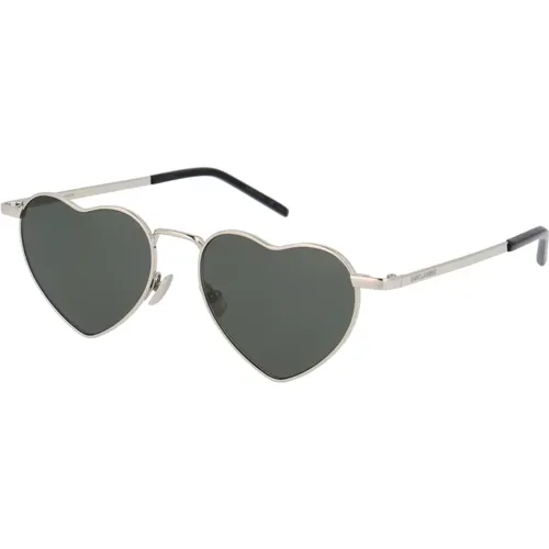 Stilvolle Sonnenbrille SL 301 Loulou , Damen, Größe: 52 MM - Saint Laurent - Modalova
