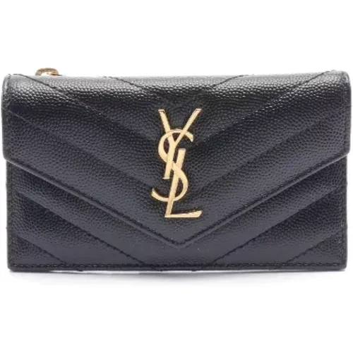 Pre-owned Leder portemonnaies - Yves Saint Laurent Vintage - Modalova