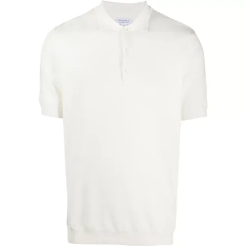 Fine Texture Polo Shirt , male, Sizes: M, XL - Sunspel - Modalova