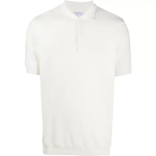 Fine Texture Polo Shirt , male, Sizes: S, M, XL, L, 2XL - Sunspel - Modalova