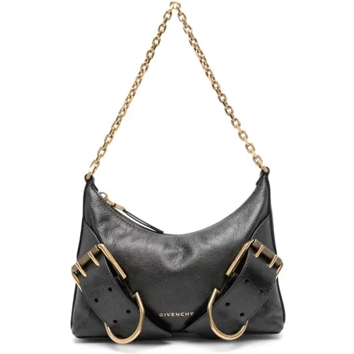 Calf Leather Shoulder Bag , female, Sizes: ONE SIZE - Givenchy - Modalova