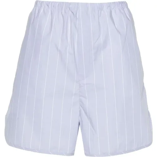 Clear Organic Cotton Shorts , female, Sizes: XS, S, M - Filippa K - Modalova