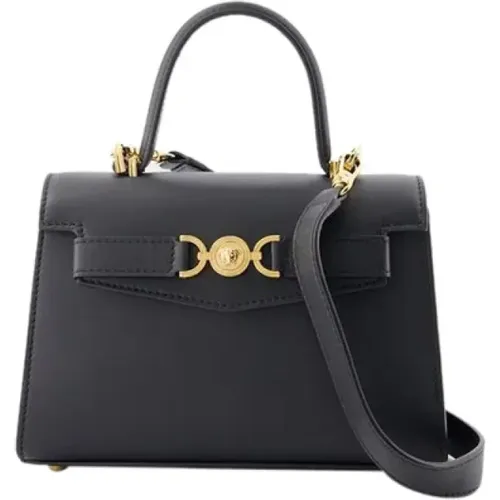 Pre-owned Leather handbags , female, Sizes: ONE SIZE - Versace Pre-owned - Modalova