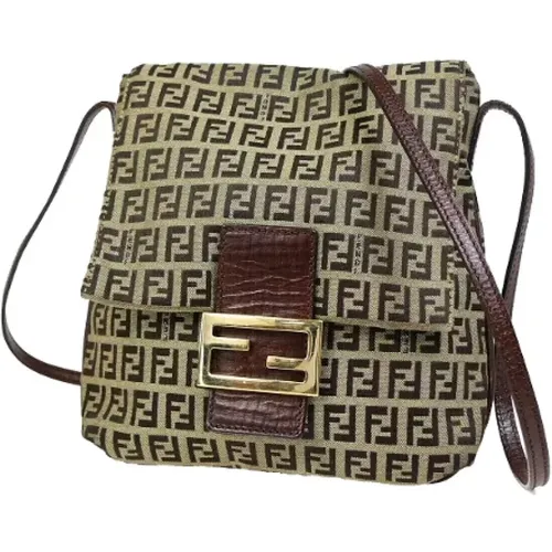 Pre-owned Canvas fendi-bags , female, Sizes: ONE SIZE - Fendi Vintage - Modalova