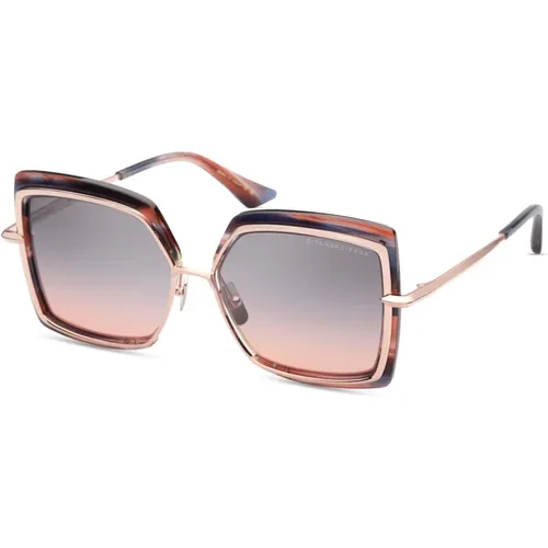 Narcissus Sungles in Rose Gold/Grey Peach , unisex, Sizes: 58 MM - Dita - Modalova