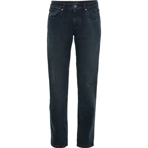 Relaxed Fit 5-Pocket Jeans mit leichten Used-Effekten , Herren, Größe: W36 L36 - camel active - Modalova