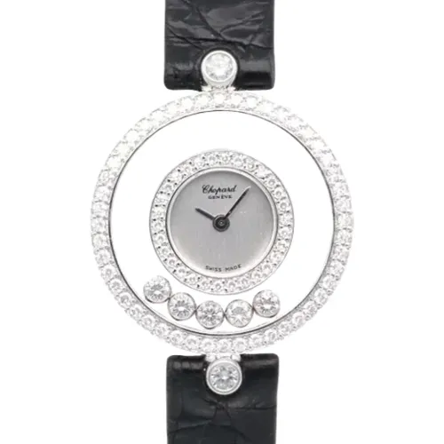 Pre-owned White Gold watches , female, Sizes: ONE SIZE - Chopard Pre-owned - Modalova