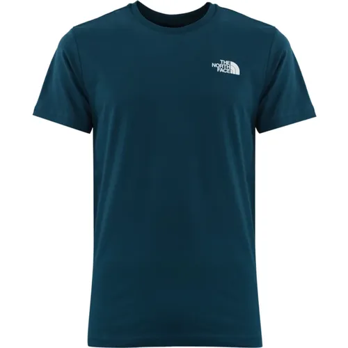 Herren Bedrucktes Baumwoll-T-Shirt , Herren, Größe: M - The North Face - Modalova