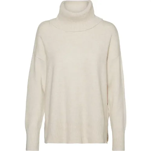 Rollkragenpullover , Damen, Größe: M - Vero Moda - Modalova