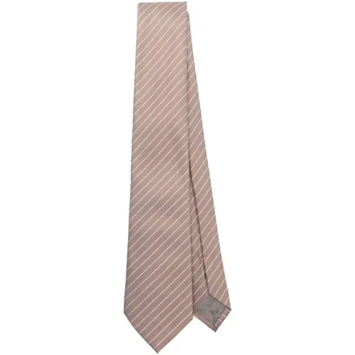 Woven Jacquard Tie , male, Sizes: ONE SIZE - Emporio Armani - Modalova