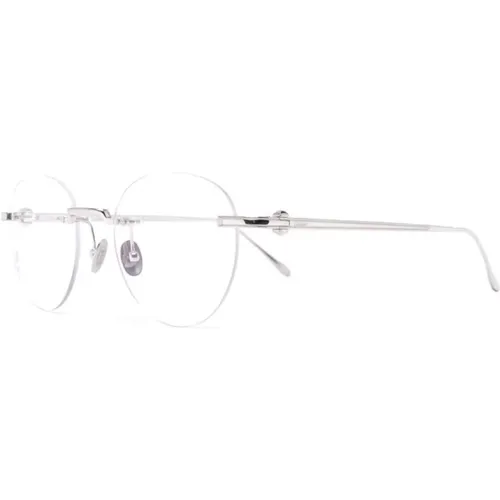 Silberne Optische Brille,Goldene Optische Brille für den Alltag - Cartier - Modalova