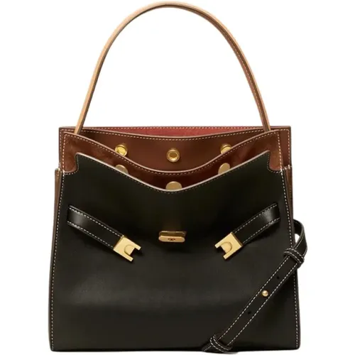 Timeless Leather Handbag , female, Sizes: ONE SIZE - TORY BURCH - Modalova
