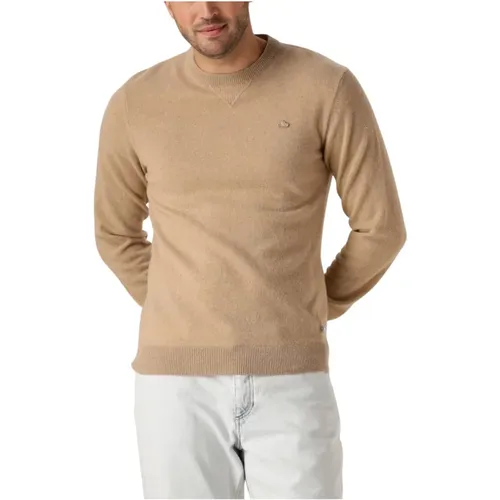 Beiger Knox Pullover für Herren , Herren, Größe: S - The GoodPeople - Modalova