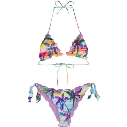 Bikini Triangolo E Slip Nodi Regolabile Frou Frou Sundown - F**k - Modalova