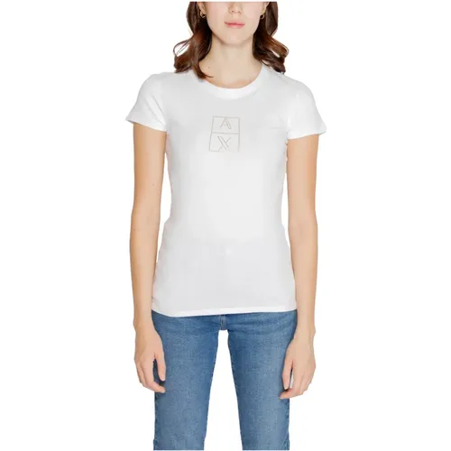 Damen T-Shirt und Tank Top Kollektion - Armani Exchange - Modalova