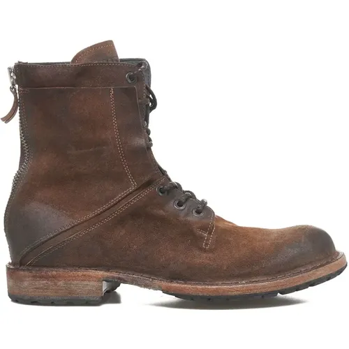 Leather Ankle Boots , male, Sizes: 10 UK, 7 UK, 8 UK, 9 UK - Moma - Modalova