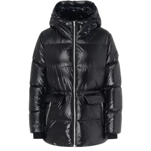 Stilvolle Schwarze Whitney 3Q Jacke - Moose Knuckles - Modalova