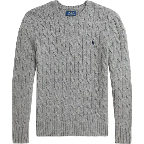 Casual Fawn Grey Heather Navy Pullover - Polo Ralph Lauren - Modalova