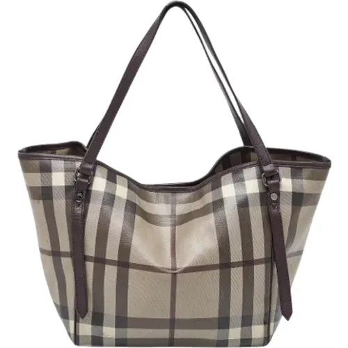 Pre-owned Leather totes , female, Sizes: ONE SIZE - Burberry Vintage - Modalova